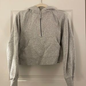 lululemon gray scuba hoodie